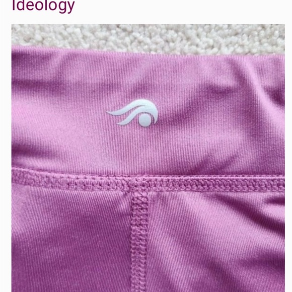 Ideology Lattice Cutout Cropped Leggings Medium - Picture 7 of 11